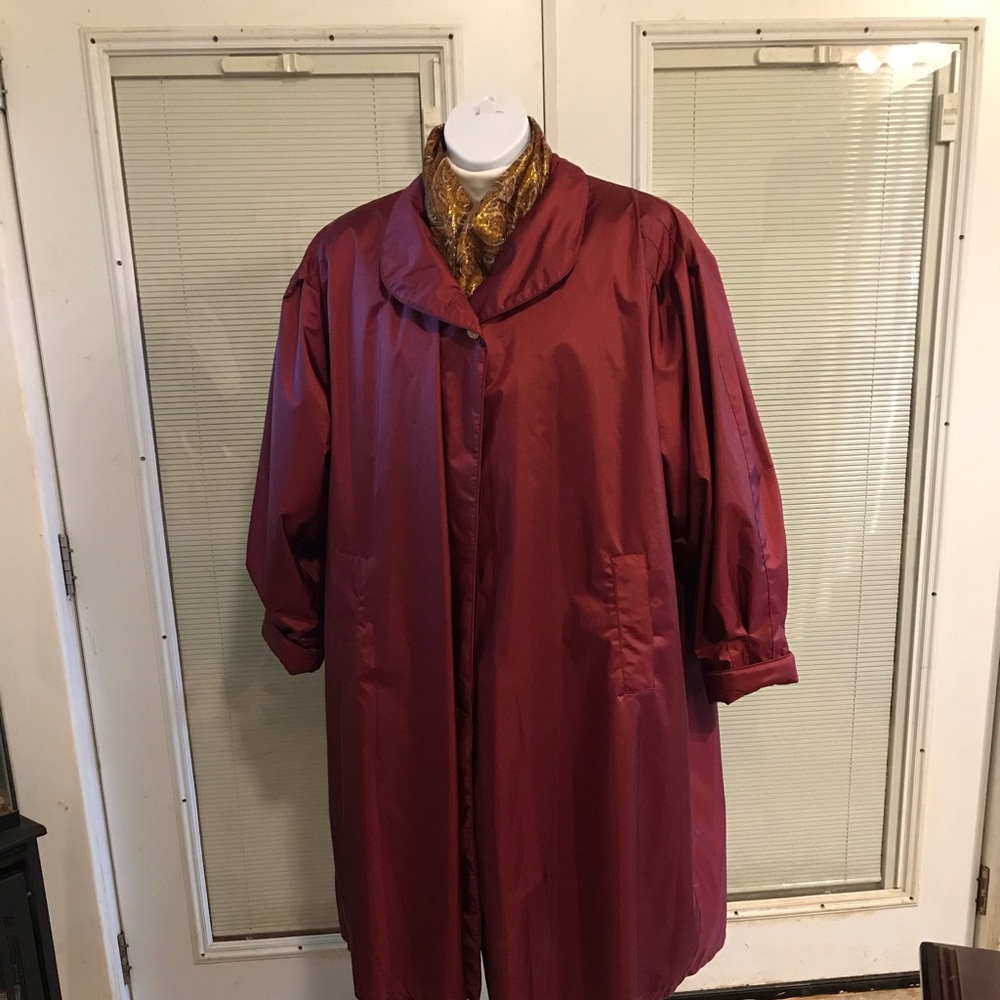 Maggie Lawrence Collection - Size 26W - Burgundy